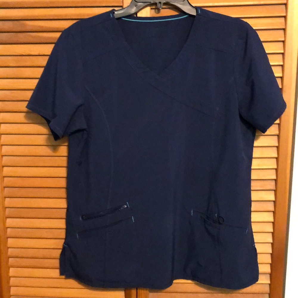 Scrubstar Indigo scrub top size medium